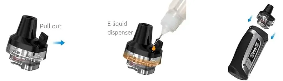 Smok Morph Pod 40 Likit Dolumu, Smok Morph Pod 40 Likit Nasıl Doldurulur