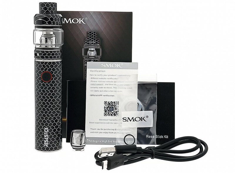 Smok Resa Stick Kit Kutu İçeriği