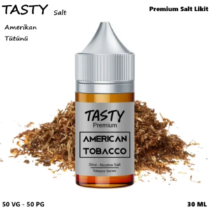 TASTY American Tobacco Salt Likit (Amerikan Tütünü)