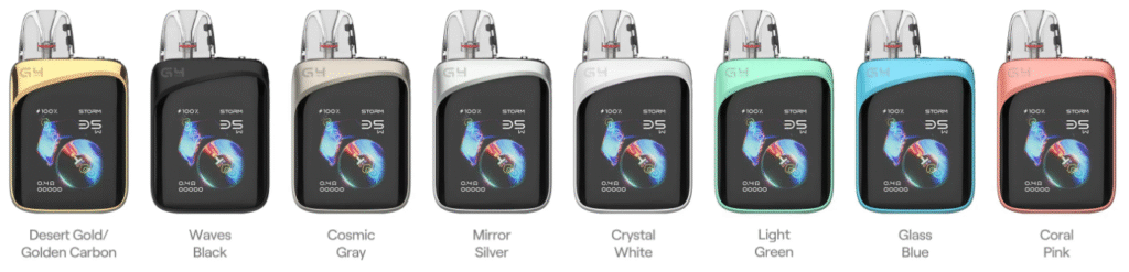 Uwell Caliburn G4 Pro Koko Renk Çeşitleri