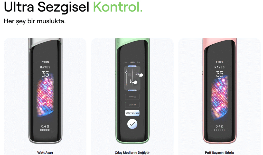 Uwell Caliburn G4 Pro Parametreleri