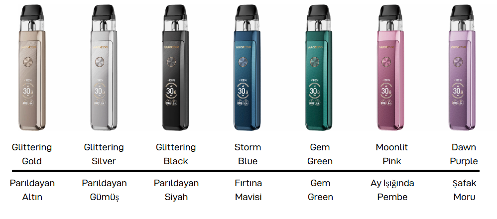 Vaporesso Xros Pro 2 Renk Seçenekleri,Vaporesso Xros Pro2 Renk Seçenekleri