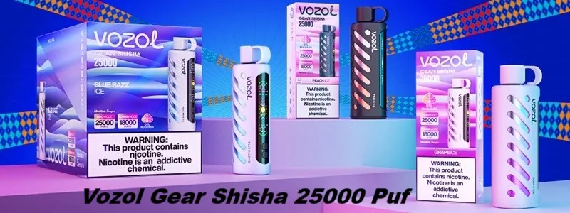 Vozol Gear Shisha 25000 Özellikleri