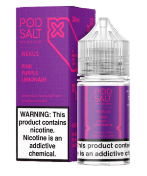 Pod Salt Pink Purple Lemonade