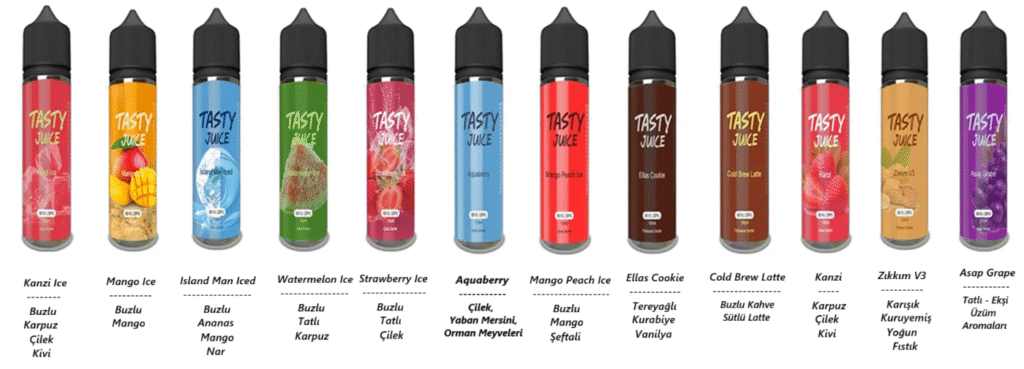 Tasty Kanzi Ice Likit 100ml Çeşitleri