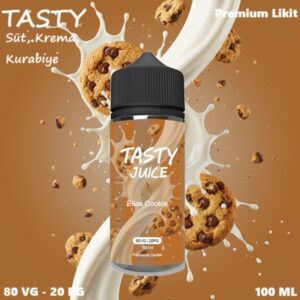 Tasty Ellas Cookie Likit 100ml, Tasty Ellas Cookie Likit 100 ml, Tasty Ellas Cookie 100 ml Premium Likit