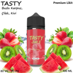 Tasty Kanzi Ice Likit 100ml (Buz,Kivi,Karpuz,Çilek)