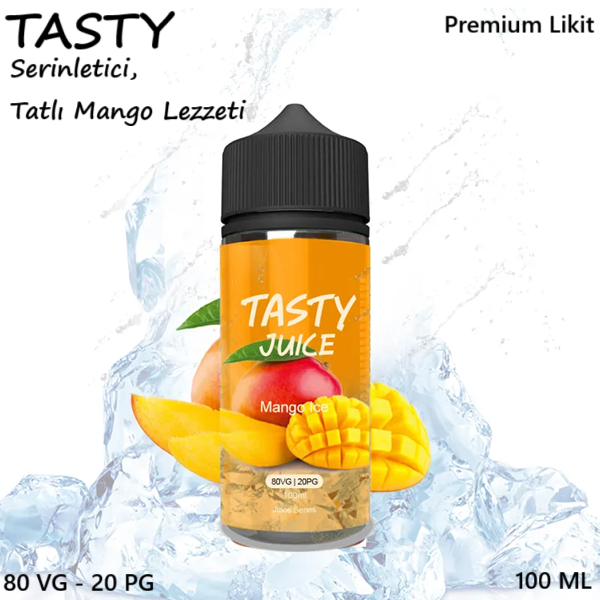 Tasty Mango Ice Likit 100ml (Mango,Buz)
