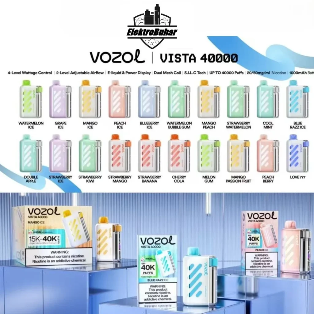 Vozol Vista 40000 Strawberry Watermelon