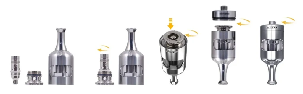 Aspire Nautilus 2s Atomizer Kullanım Talimatları