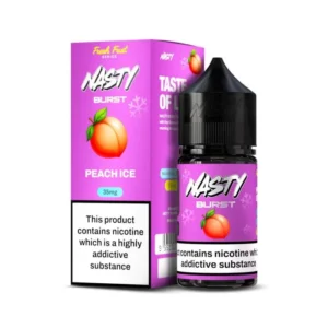 Nasty Brust Peach Ice Salt Likit