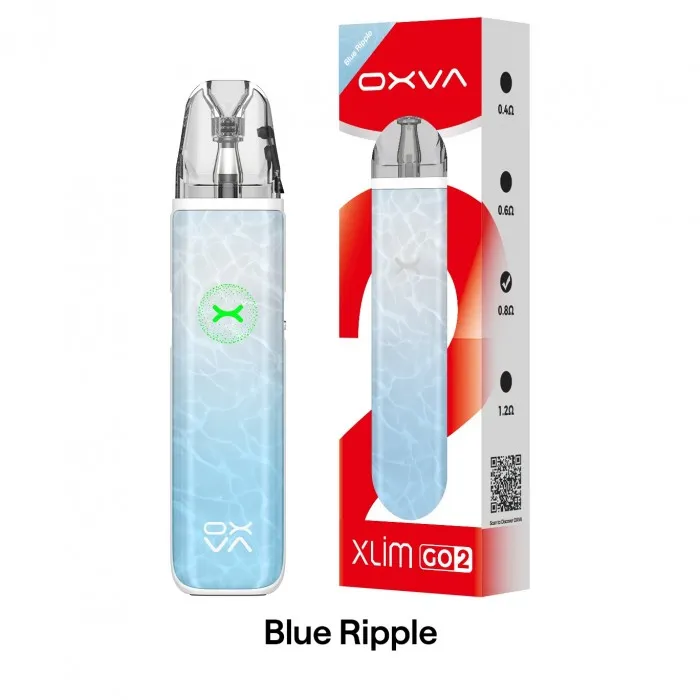 Oxva Xlim Go 2 Blue Ripple, Oxva Xlim Go2 Blue Ripple