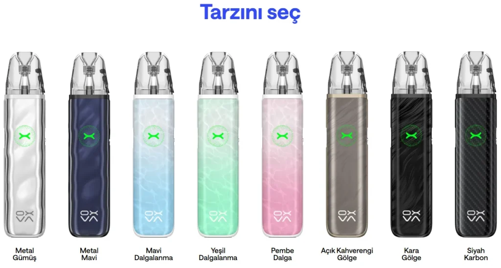 Oxva Xlim Go 2 Kit Renkleri, Oxva Xlim Go2 Kit Renkleri