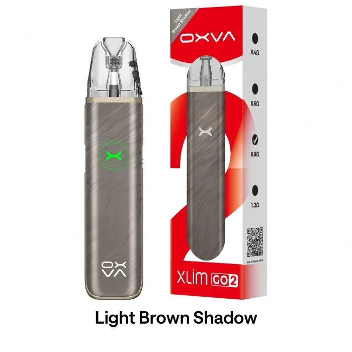 Oxva Xlim Go 2 Light Brown Shadow, Oxva Xlim Go2 Light Brown Shadow, Kahve