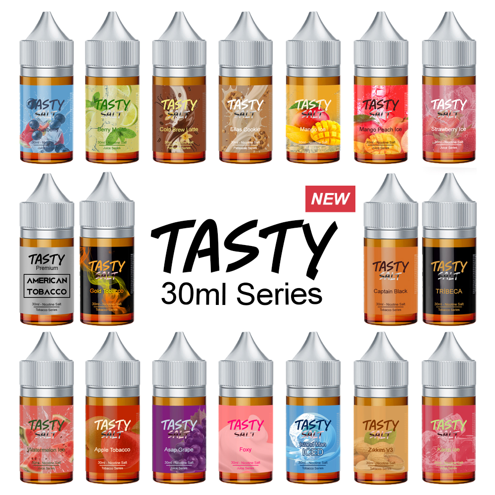 Tasty Salt Likit Çeşitleri, Tasty 30ml Salt Likit Çeşitleri, Premium Salt Likit