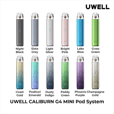 Uwell Caliburn G4 Mini Pod Sistem Renk Çeşitleri, Uwell CaliburnG4 Mini Pod Sistem Renk Çeşitleri