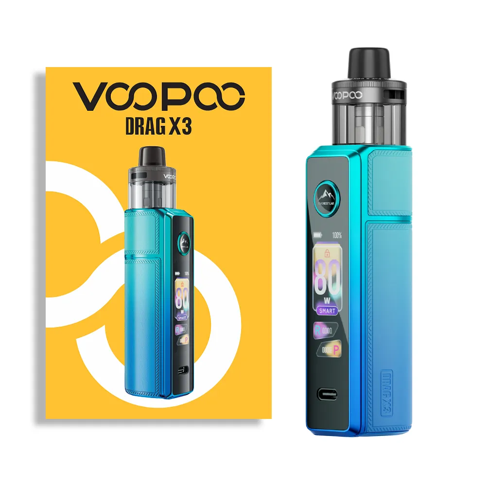 Voopoo Drag X3 Sky Blue, Voopoo DragX3 Sky Blue