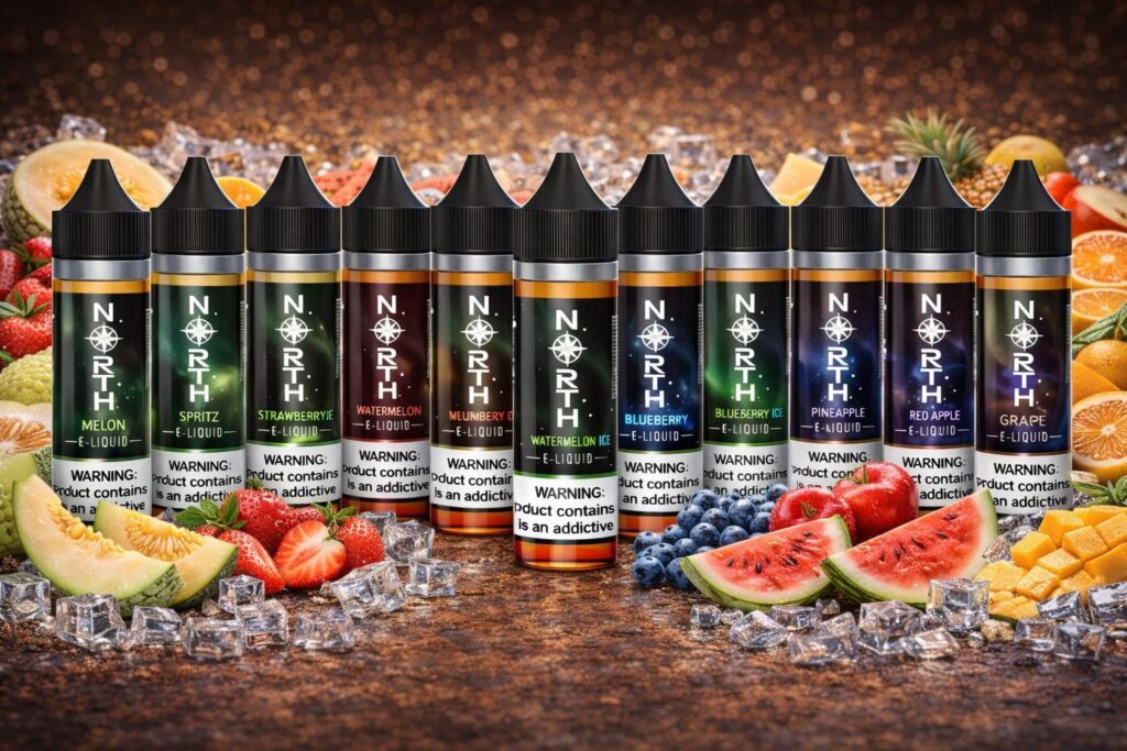 North Likit 60 ml Premium Likit Çeşitleri, Elektronik Sigara Likiti, Premium Likit