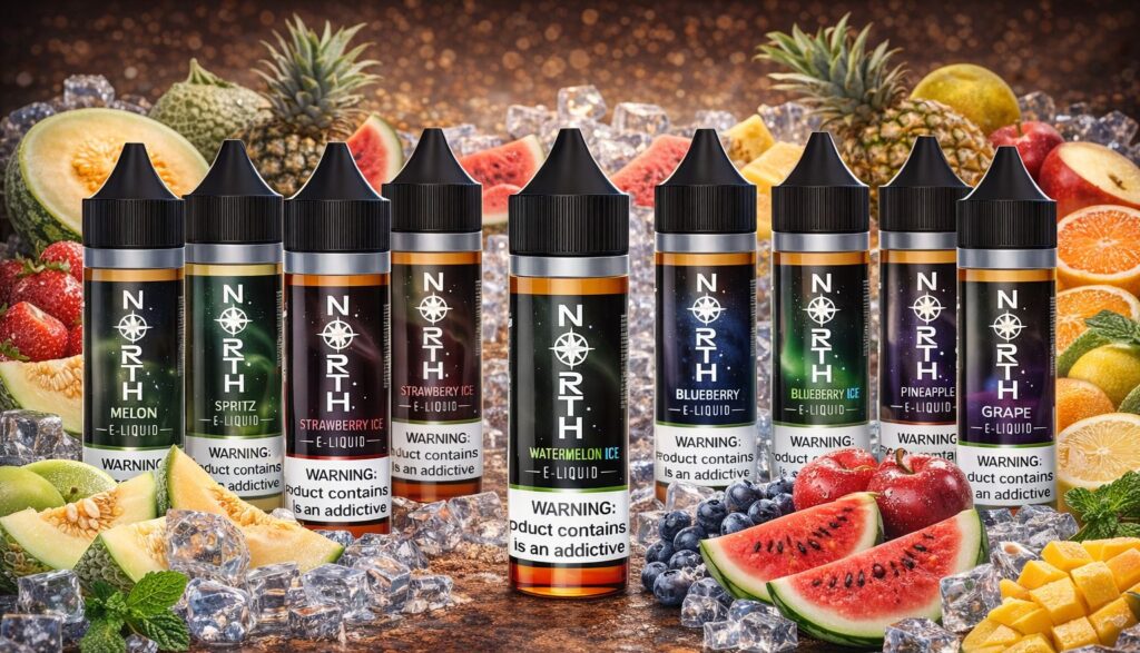 North Likit 60 ml Premium Likit Çeşitleri, Elektronik Sigara Likiti