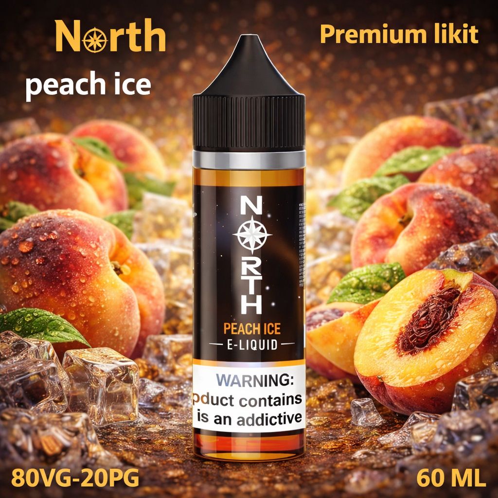 North Peach Ice Likit 60 ml