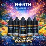 North Salt Likit 5 li Paket (Çok Al Az Öde)