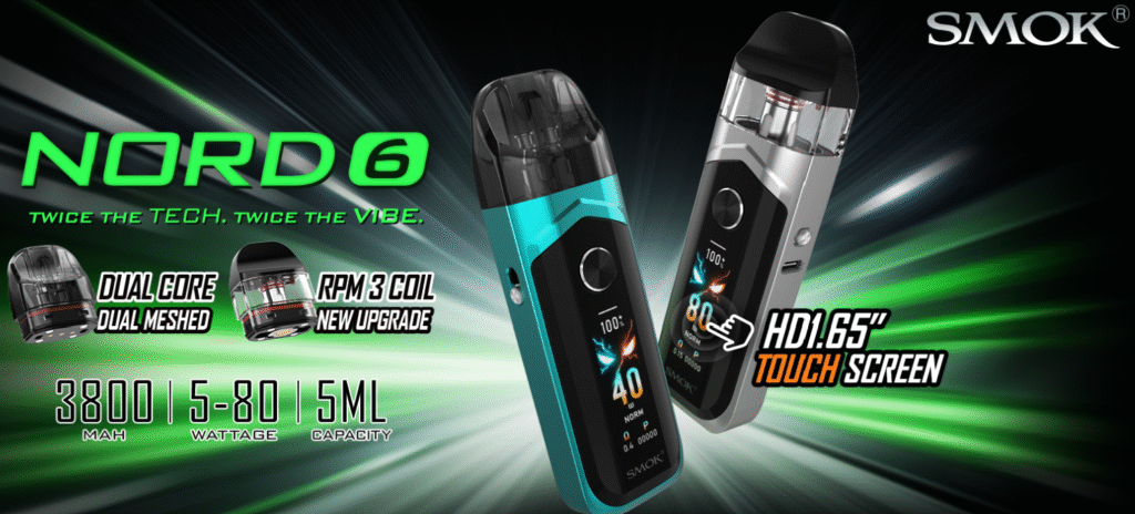Smok Nord 6 Pod Kit Elektronik Sigara Modeli