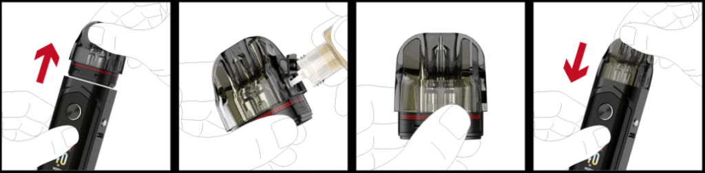 Smok Nord 6 Pod Kit Likit Dolum Uygulaması 2