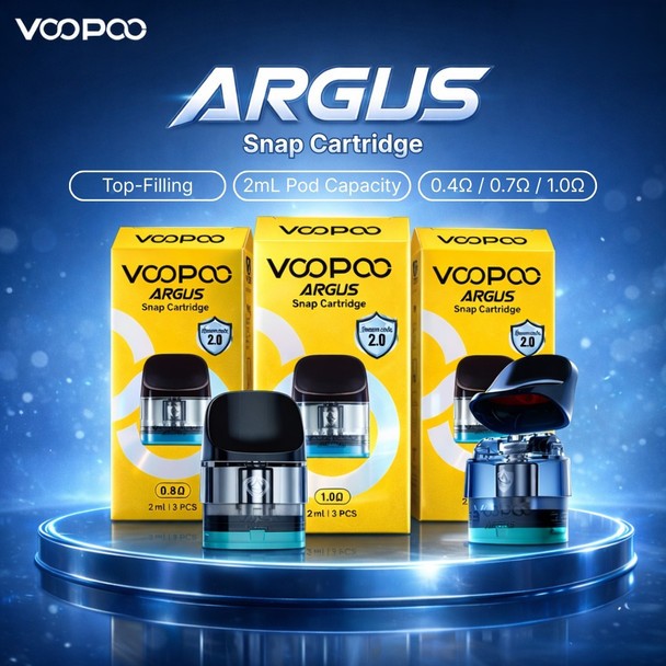 Voopoo Argus Snap Pod Kartuş, Voopoo Argus Snap Kartuş, Voopoo Argus P3 Kartuş