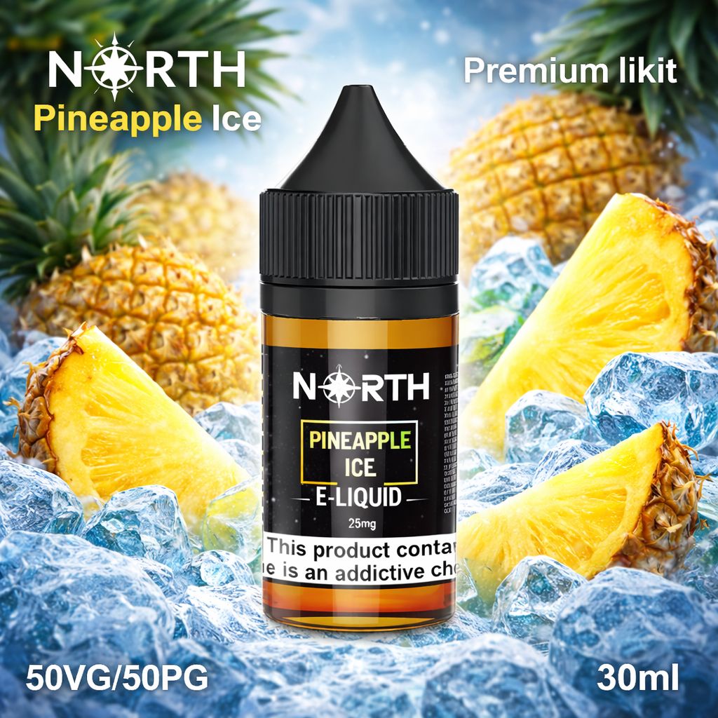 North Pineapple Ice Salt Likit