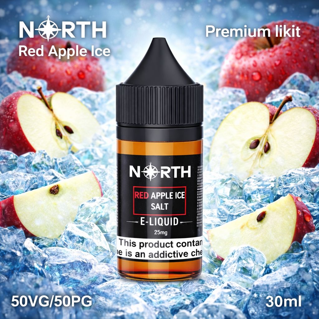 North Red Apple Ice Salt Likit