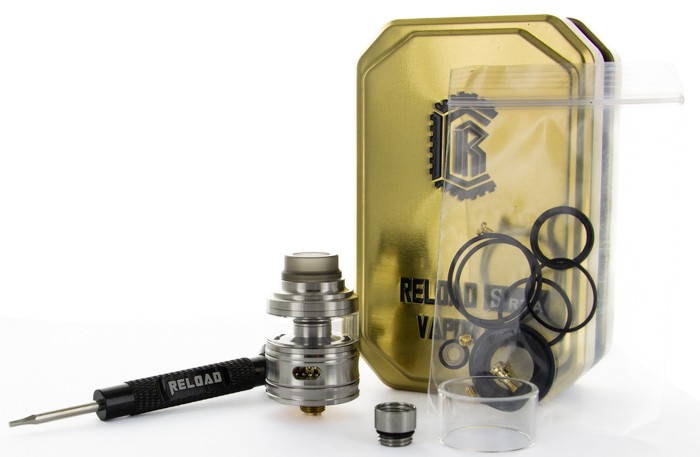 Reload S RTA Atomizer Kutu İçeriği 24.5 mm