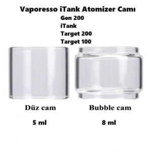 Vaporesso Target 200 Cam, Vaporesso iTank Atomizer Camı
