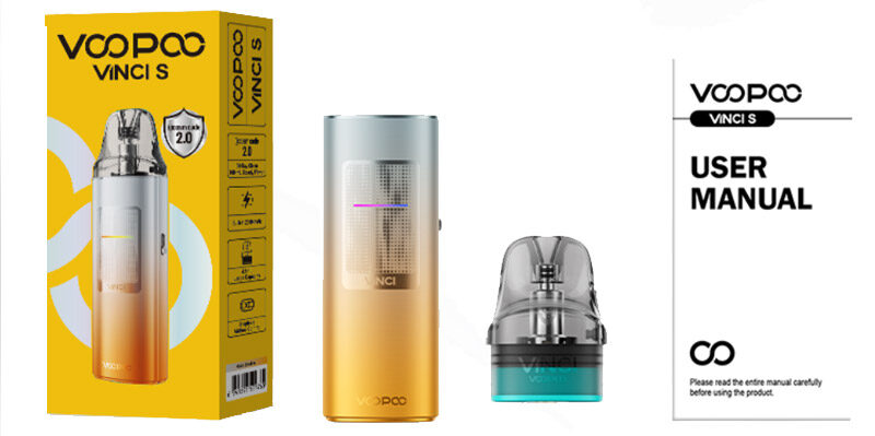 Voopoo Vinci S Pod Kutu İçeriği