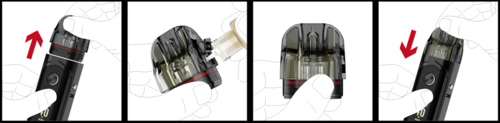 Smok Nord 6 Kartuş Likit Uygulaması, Smok Nord6 Kartuş Likit Uygulaması