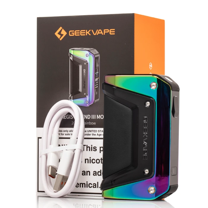 Geekvape Aegis Legend 3 Mod 200 W Kutu İçeriği
