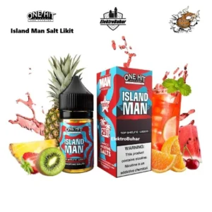 One Hit Wonder Island Man Salt Likit 30ml, One Hit Wonder Island Man Premium Salt Likit 30 ml