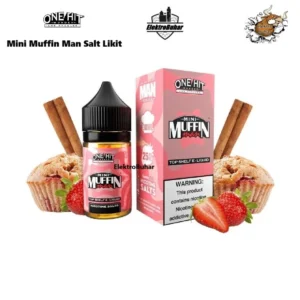 One Hit Wonder Mini Muffin Man Salt Likit 30ml, One Hit Wonder The Man Premium Salt Likit 30 ml