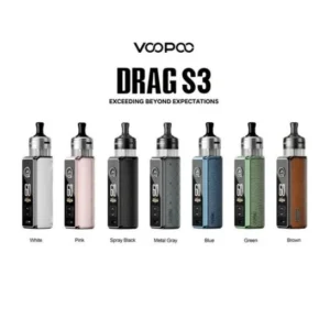 Voopoo Drag S3 Mtl Renk Çeşitleri