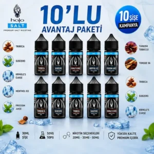 Halo Salt Likit 10 lu Kampanya