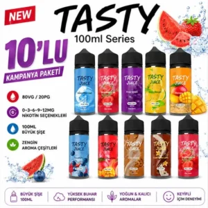 Tasty Likit 100ml 10 lu Kampanya