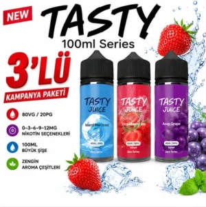 Tasty Likit 100ml 3 lü Kampanya