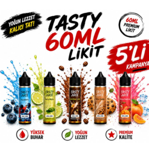 Tasty Likit 60ml 5 li Kampanya